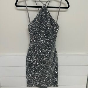 Sequin Mini Dress